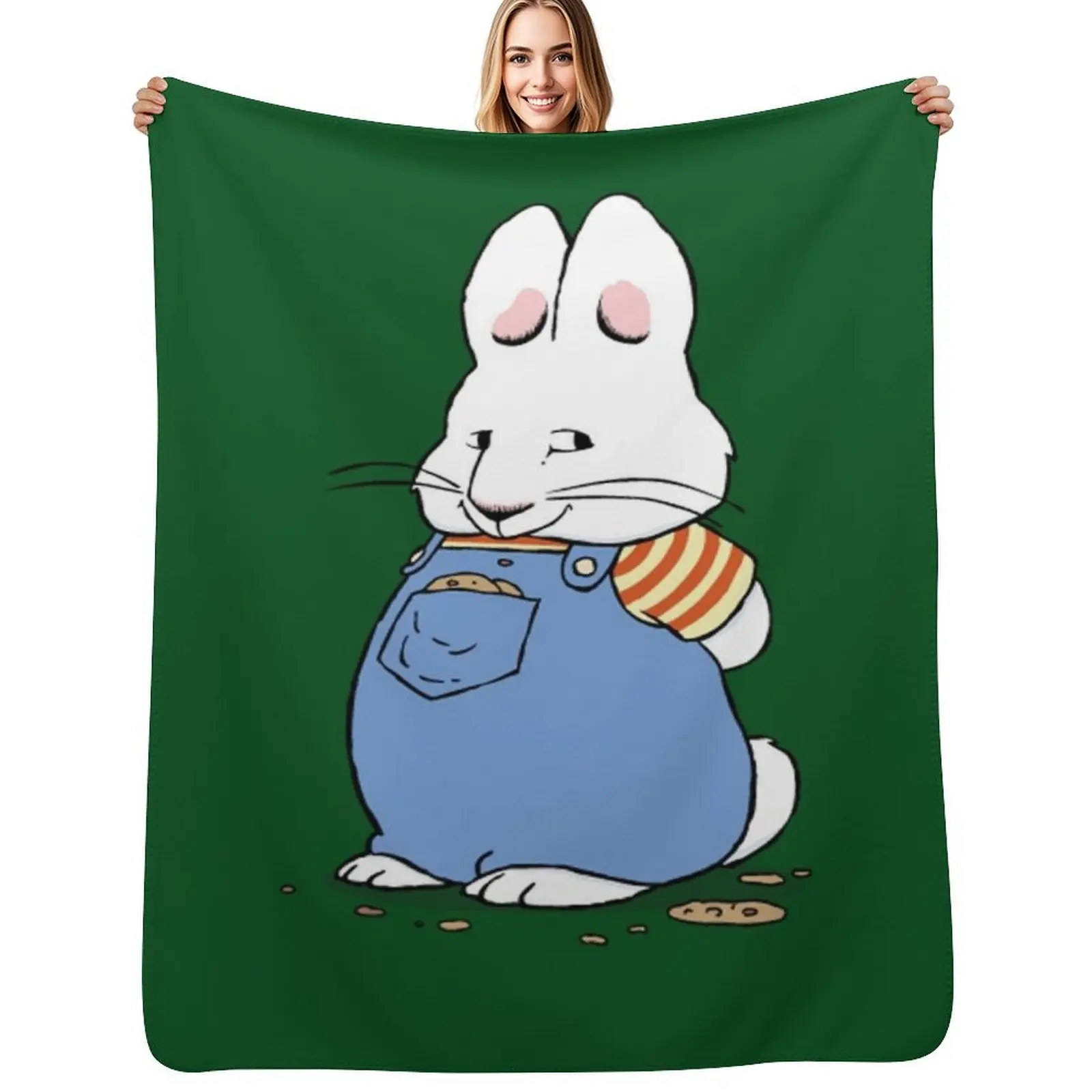 Max Throw Blanket Soft Warm Blanket Gift for Men Women Adults