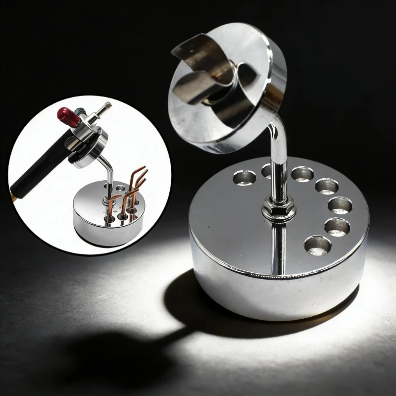 Soldering Torch Stand Holder for Welding Tips - Hands Free Durable Base for Precision Soldering Jewelry Workbench Accessory