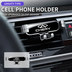 Gravity Car Phone Holder Air Vent GPS Mount Mobile Cell Stand For Chery Tiggo 2 8 7 Pro 4 5x 5 3 T11 Arrizo 6 3 5 Eastar Cross