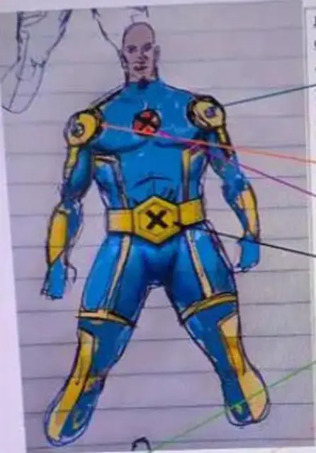 Commission Request Coating Spandex Jumpsuit Cosplay-Kostüm inklusive Gürtel mit großer Gürtelschnalle