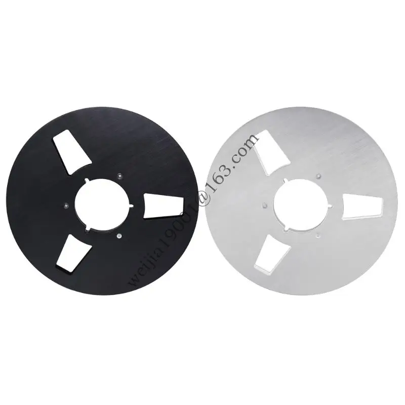 

Precise Machined Aluminum Three Hole Adapter Disc For 10Inch Auditory Machine Tape Reel Easy Installation