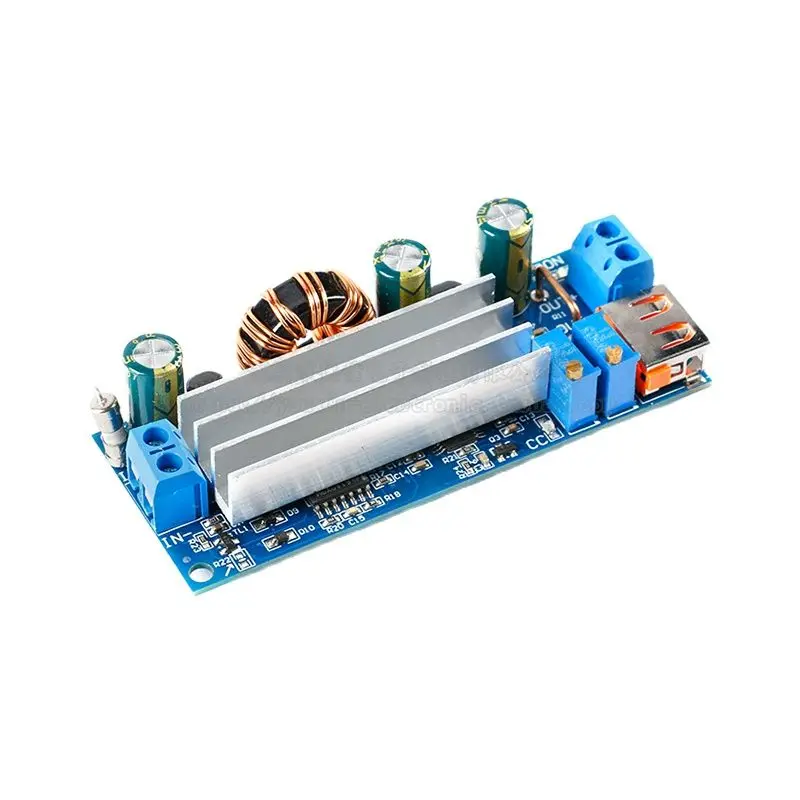 2-24v Low-voltage Dedicated High-power 80W Constant Voltage and Current Boost Module with USB 18650 Lithium Battery ZK-S4