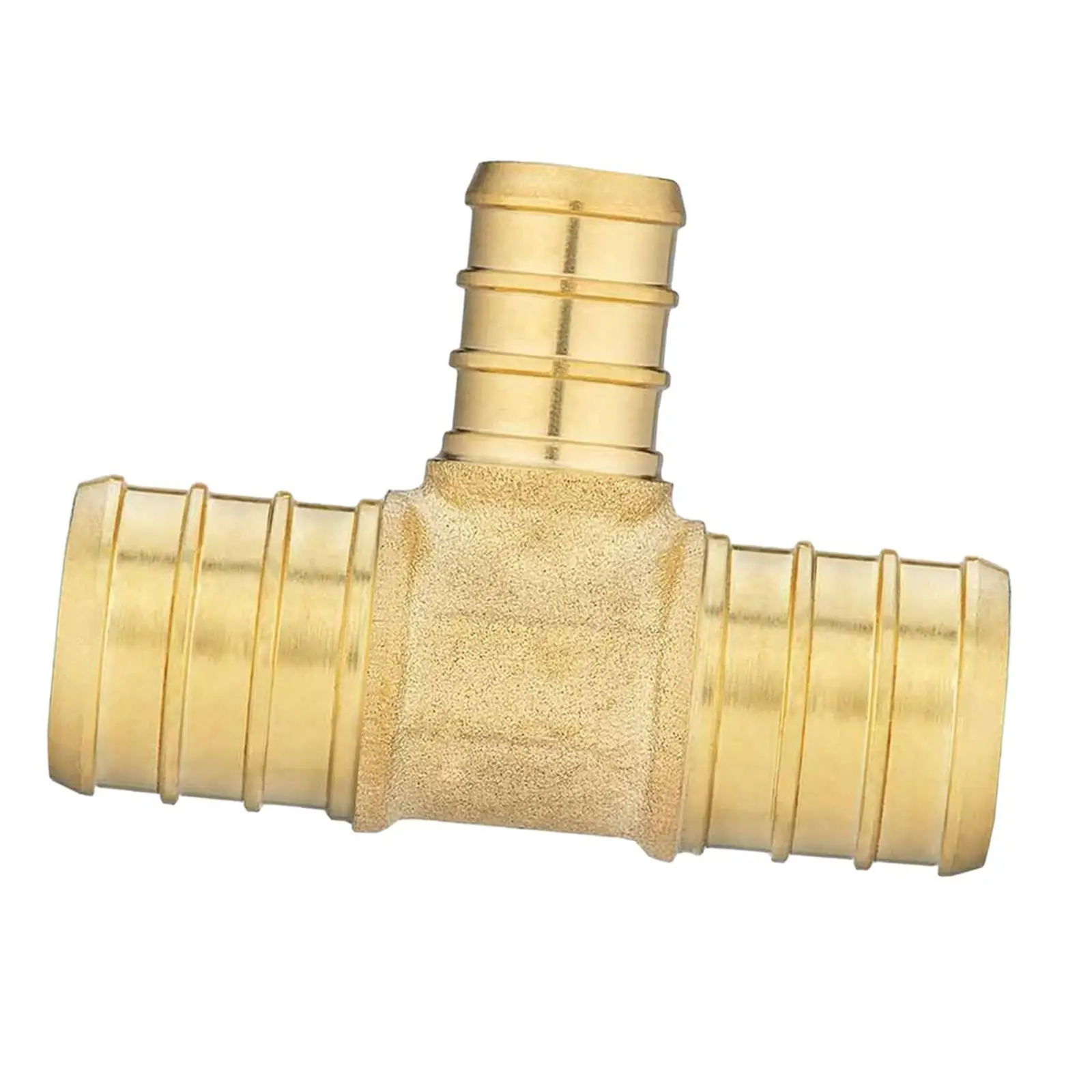 

Premium Brass Pex Pipe Connector Set - Lead-Free Tee Fittings