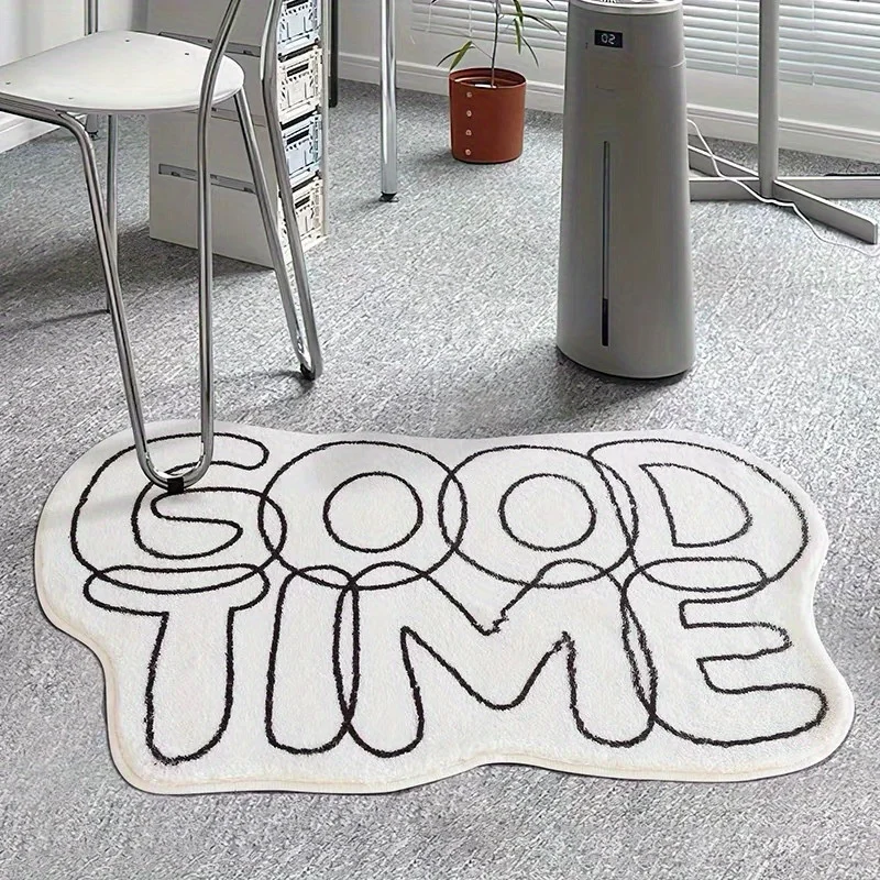 VIKAMA Good Time Irregular Sha - огляд і ціна Home Goods Bathroom Rugs