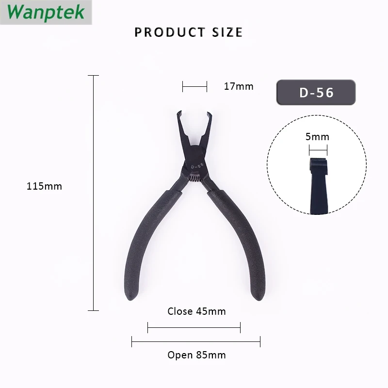 D-56 cutting Bent-nose Cable Wire end nippers plier Hand Tool Model tweezer Pliers for Jewelry Making hand tool