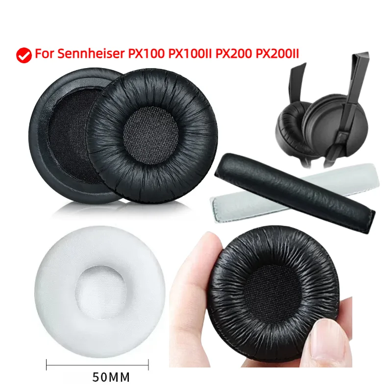 

Earphone Ear Pads For Sennheiser PX100 PX100II PX200 PX200II Earpads Sponge Soft Foam Cushion Replacement Headphones Accessories