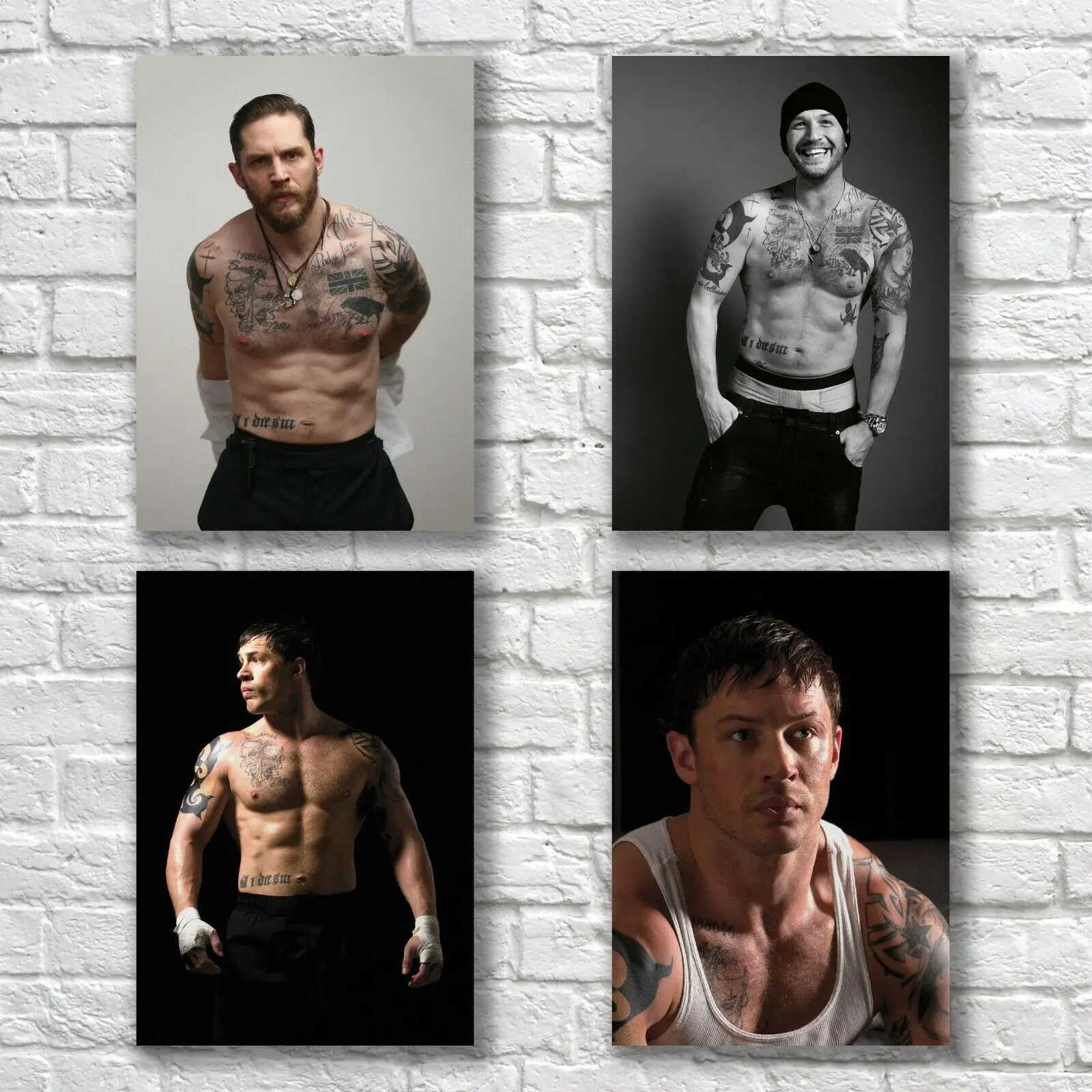 4Style Choose Tom Hardy, Art Print Silk Poster, Home Wall Decor