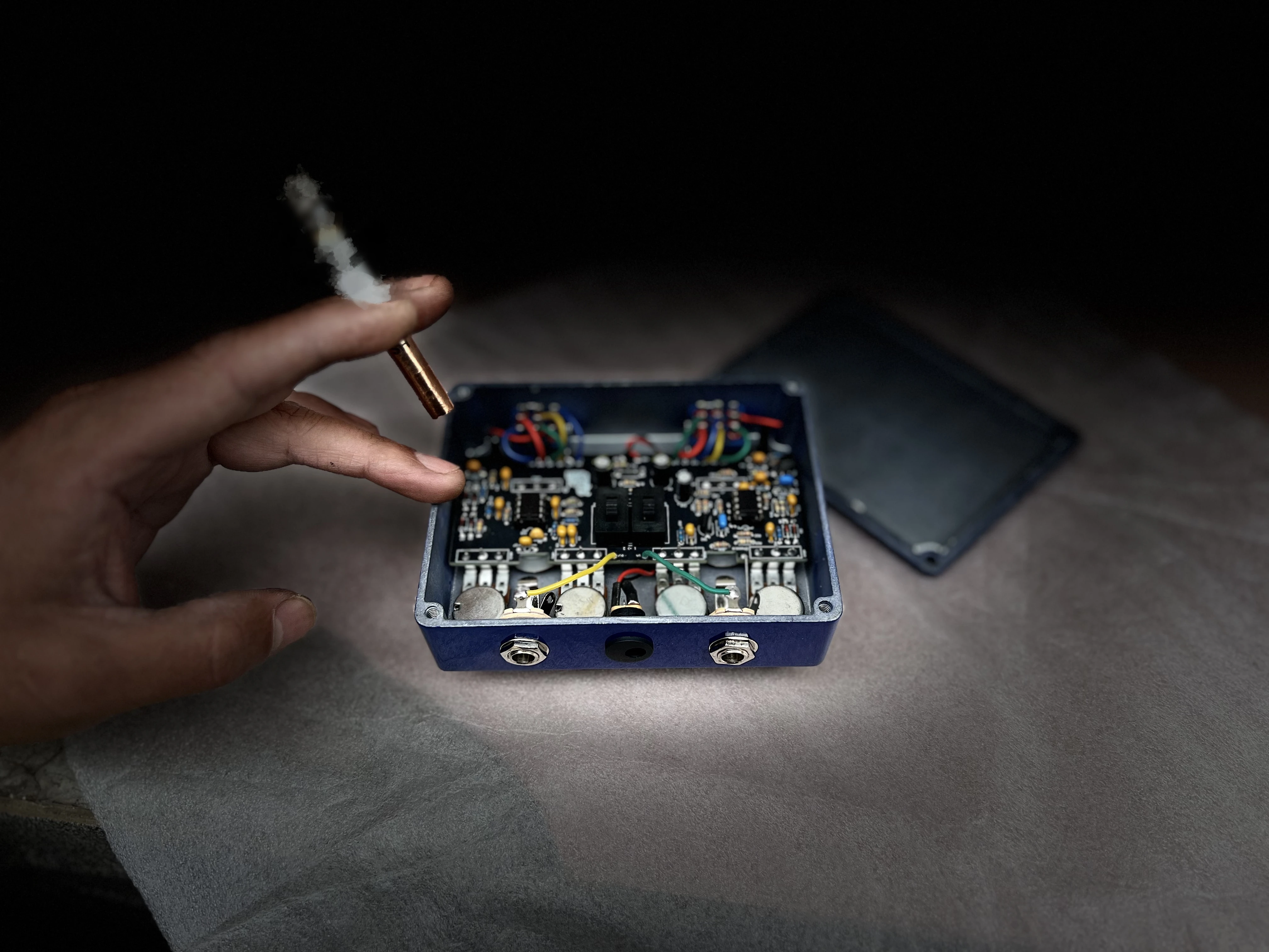 دواسة الغيتار لهجة الملك Duellist ، تأثير سق ، سق