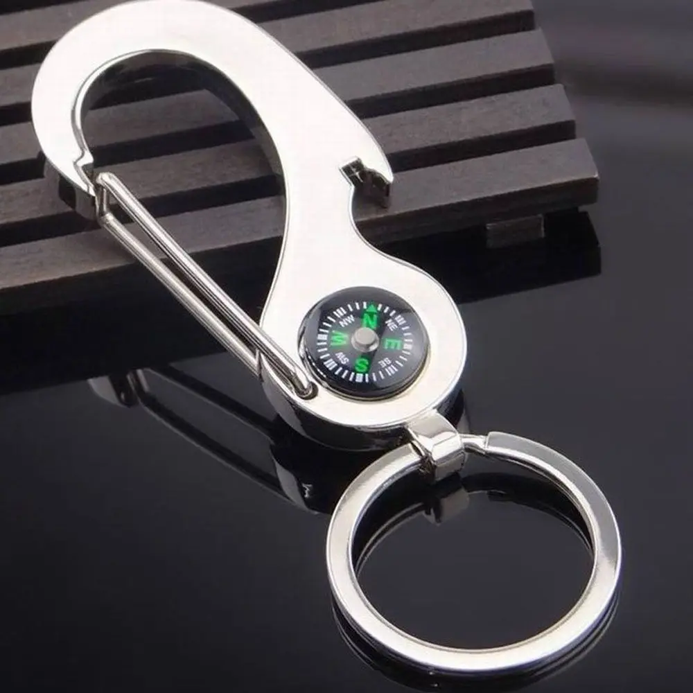 

Creative Gift Compass Interior Accessories Multi-function Car-styling Opener Car Keychain Key Rings Keyfob
