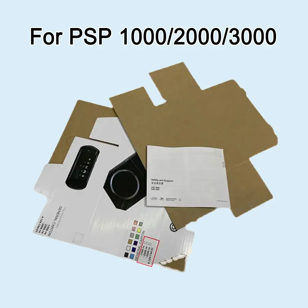 لعبة وحدة التعبئة والتغليف مع دليل وإدراج ، صندوق التعبئة الجديد ، الكرتون ل PSP 1000 ، 2000 ، 3000 ، 1 Piece