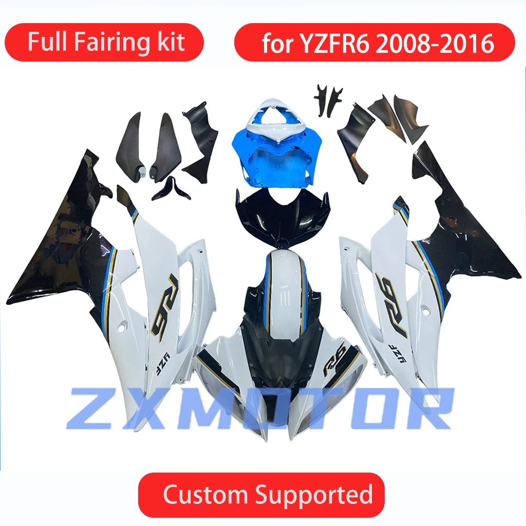 

Комплект обтекателей YZFR6 2008 2009 2010 2011 2012 2013 2014 2015 2016, обтекатели мотоциклов для YAMAHA YZF R6 08-16it