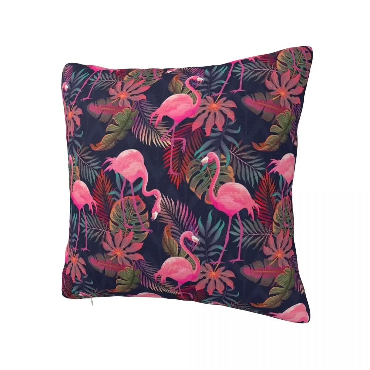 Tropical Pink Flamingo Pillow Cover Bird Retro Pillow Case Soft Design Cushion Cover Pillowcases For Wedding Party Home Decor