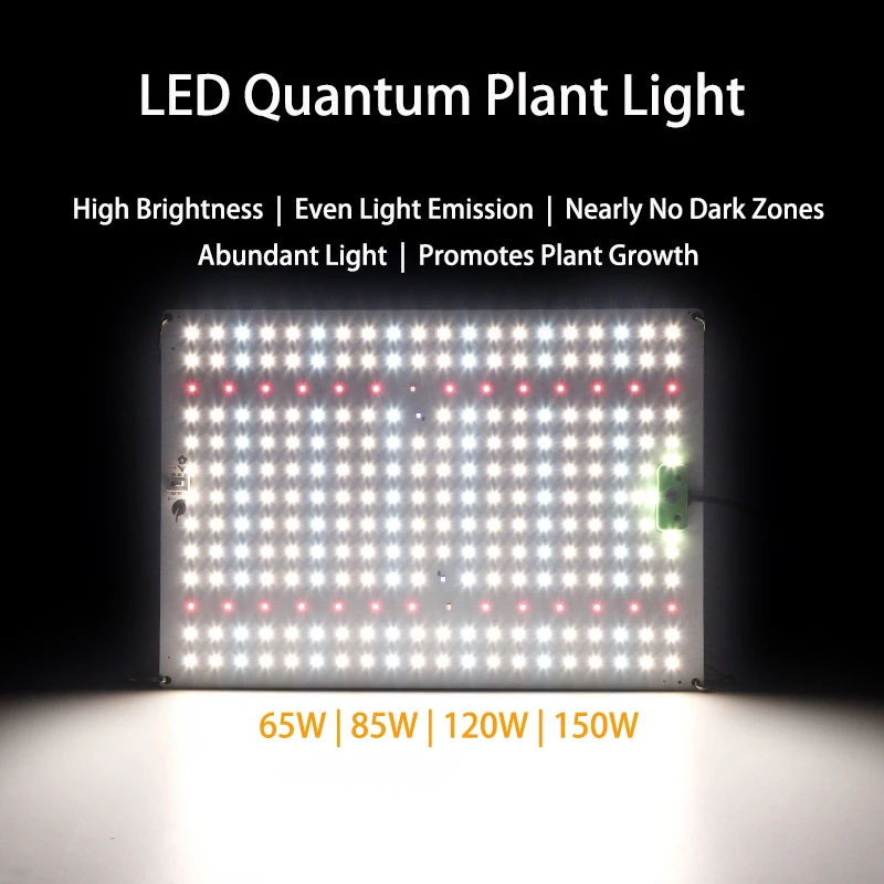 full spectrum led grow light hidroponia lampada de crescimento vegetal quantum board chips lm281b 65w 85w 100w 120w 150w 01