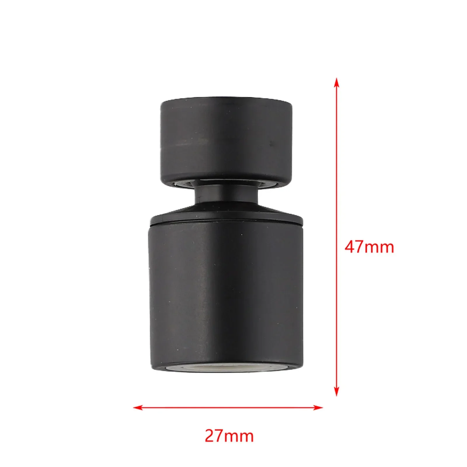 Bathroom Home Decoration Faucet Aerator Bathroom Tap Anti-corrosion Black Brass Water Saving Kitchen Sink Faucet