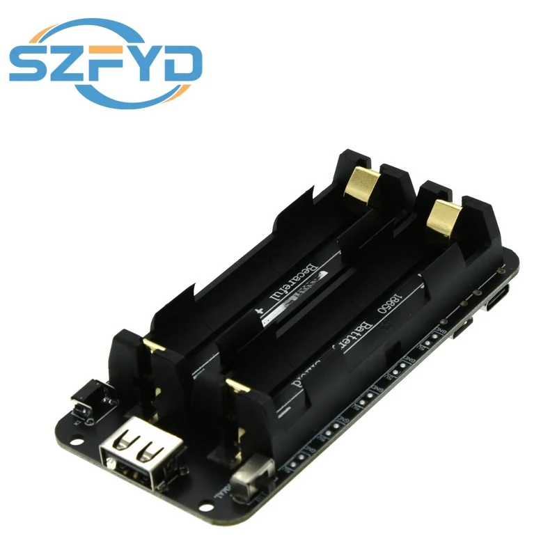 ESP32 ESP32S ESP32-S3 For Wemos For Raspberry Pi 18650 Battery Charge Shield Board V3 Micro USB Port Type-A USB 0.5A image 4