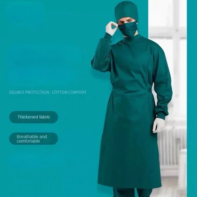 Room Unisex Surgical Gowns All-inclusive Isolation Surgical Gowns Hand Washers Cotton Brush Hand Suit Half-pack Operat