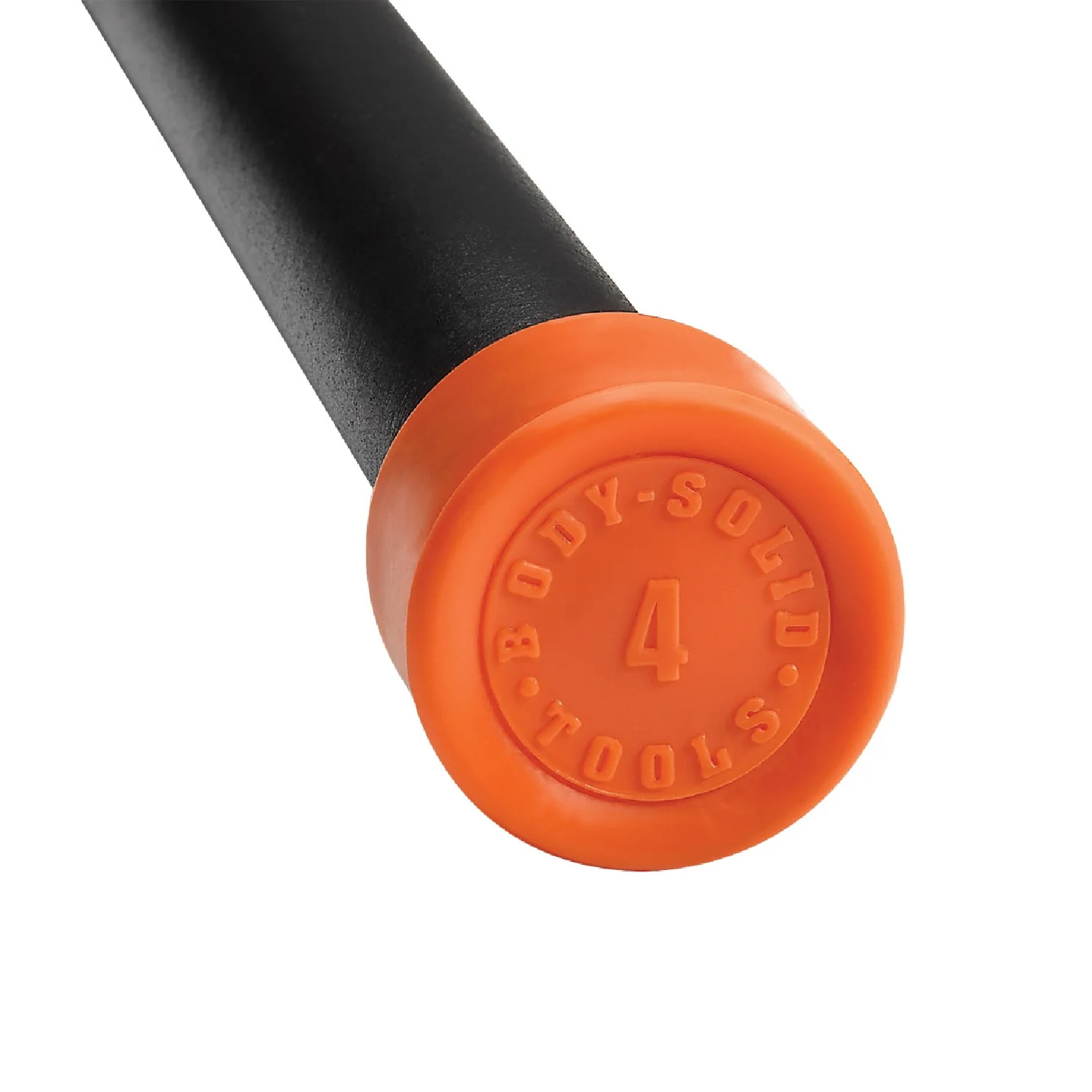 Fitness Bar 4 lb Weight Training Equipment Orange