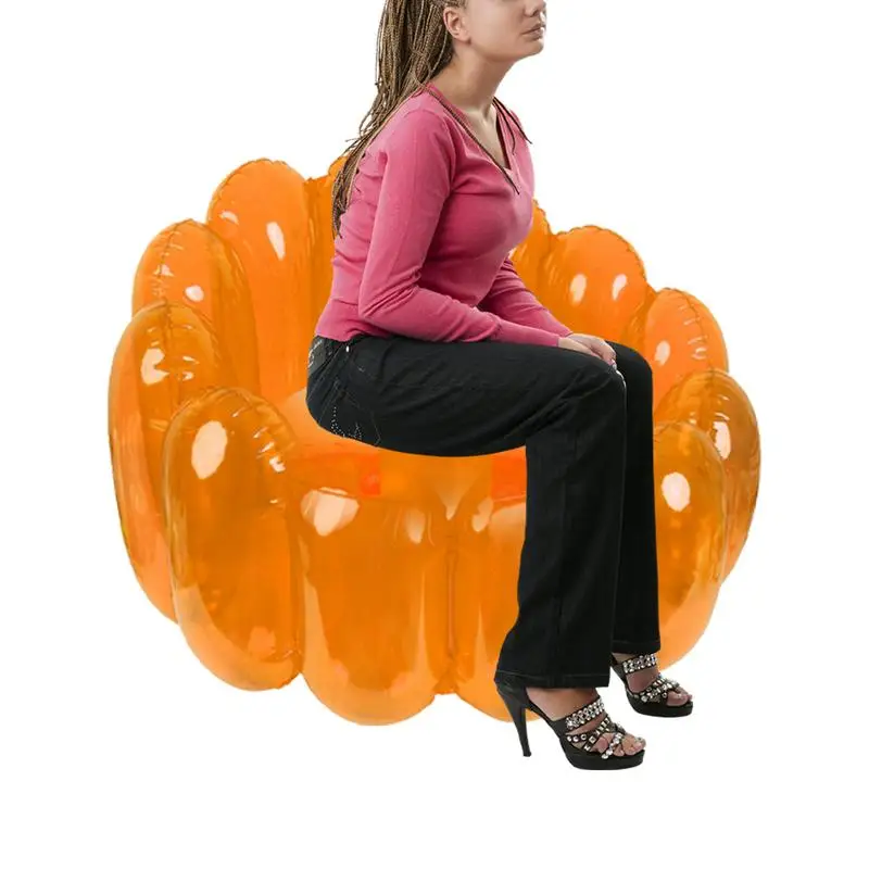 

Blow Up Chair Portable Couch Air Sofa Bean Bag Couch Bean Bag Outdoor Inflatable Couch For During Games Parties Living Outdoor