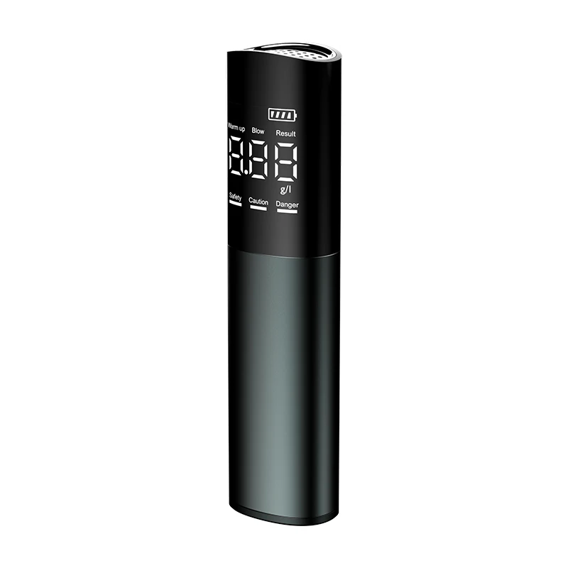 Portable High Precision Mini Digital LCD Display Test Alcohol Tester Breathalyzer Machine Breath Detector Professional Checker