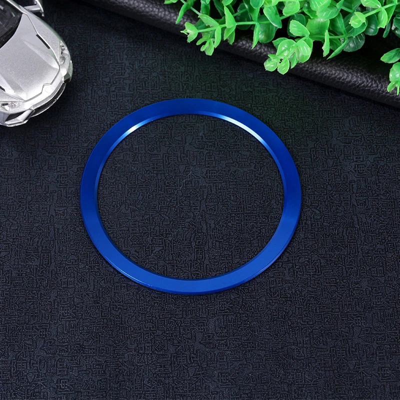 1 Pcs For Jaguar XFL F-PACE XE XEL X761 X760 E-PACE Car Steering Wheel Stickers Decals Decoration Accessories Aluminum Alloy