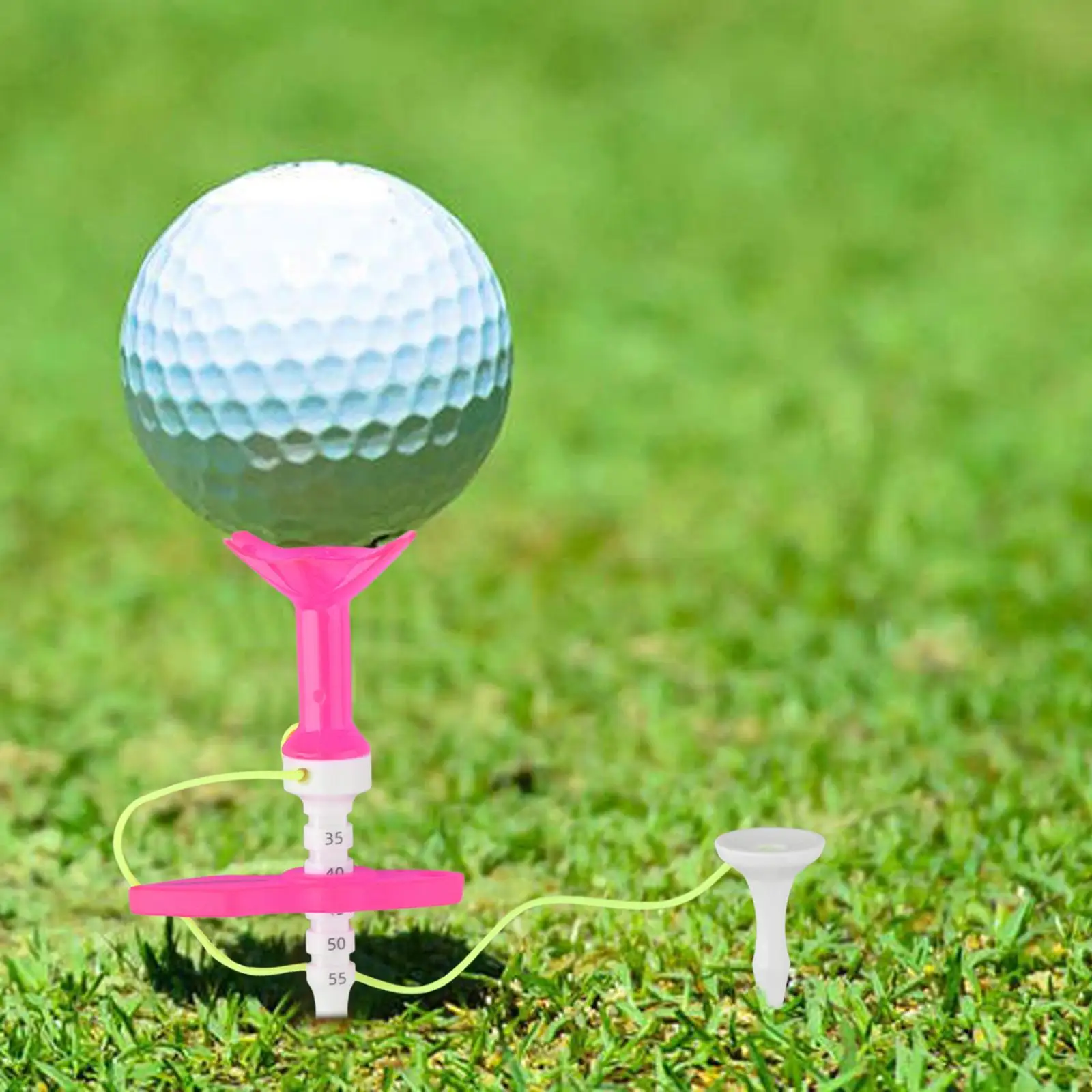 Golf Tee Equipment Low Friction Flexible Stable Golf Ball Tee Golf Holder Golf Accessories for Sports Outdoor Training Exercise