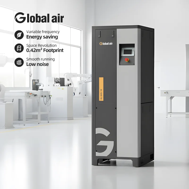 High Efficiency Rotary Screw Compressor for Packaging Workshop Carton Sealer Blister Packing Machine 15KW 20HP 50Hz