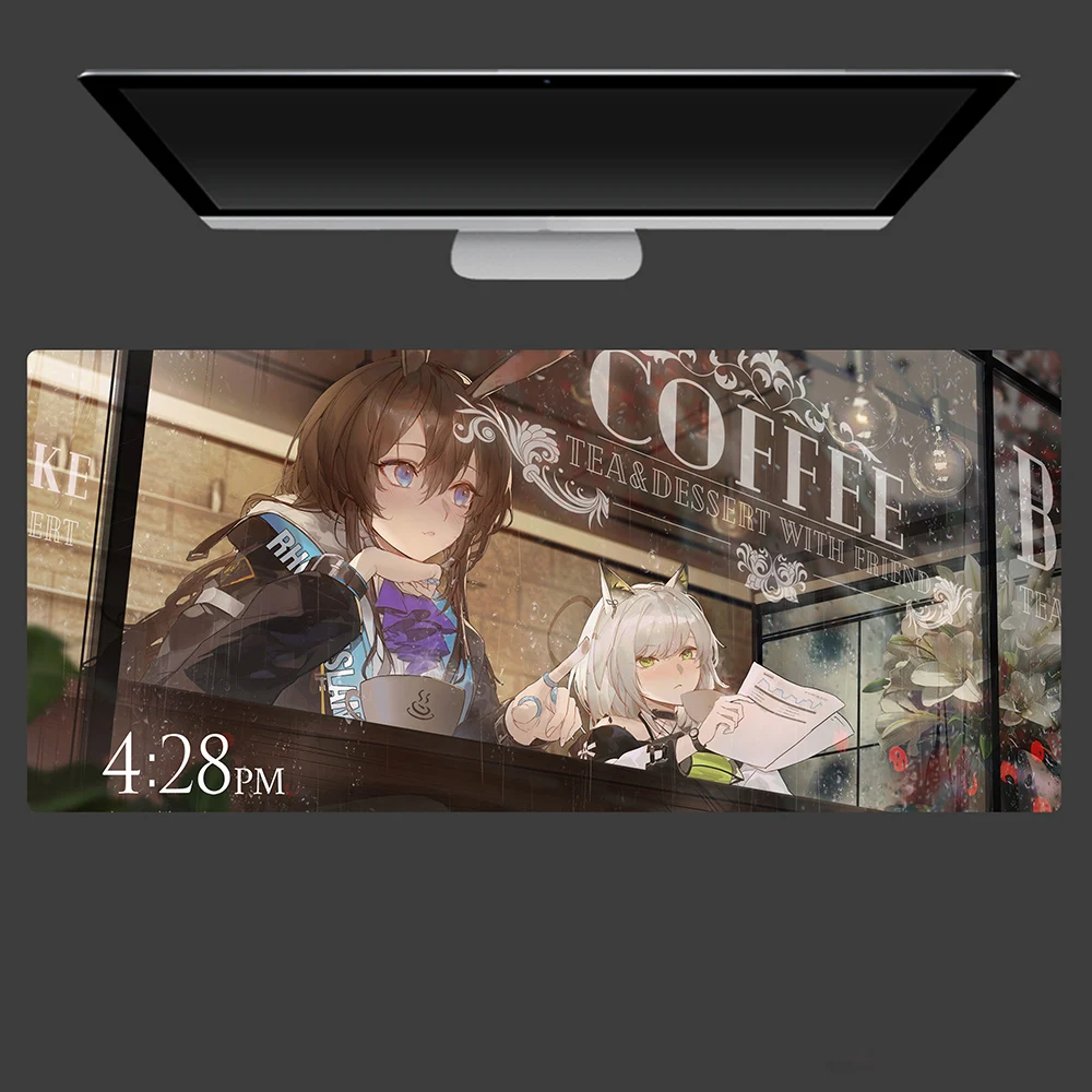 

Arknights Rhode Island Kal'tsit Amiya Hd Printed Anime Mouse Pad Rubber Desk Mat for Keyboard and Pc Gaming Accessories