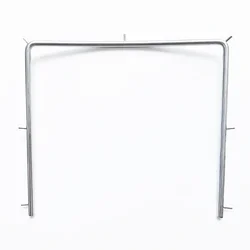 Stainless Steel Dentist Rubber Dam Frame Holder Instrument Autoclavable for Dental Lab Supplies