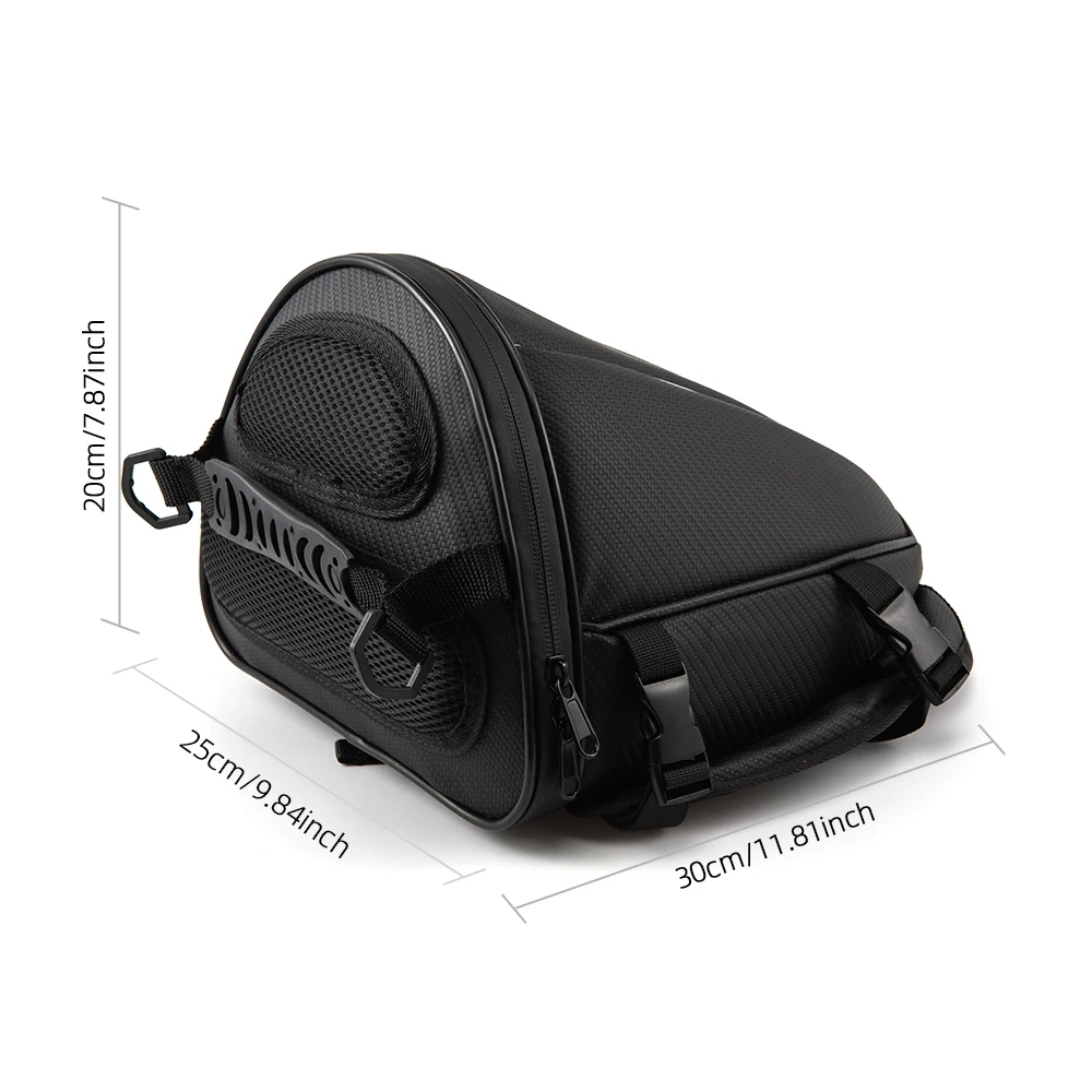 Waterproof Motorcycle Tail Bag Sport Luggage Saddle Riding Rear Bag Motorbike Scooter Side Back Seat Bags 3