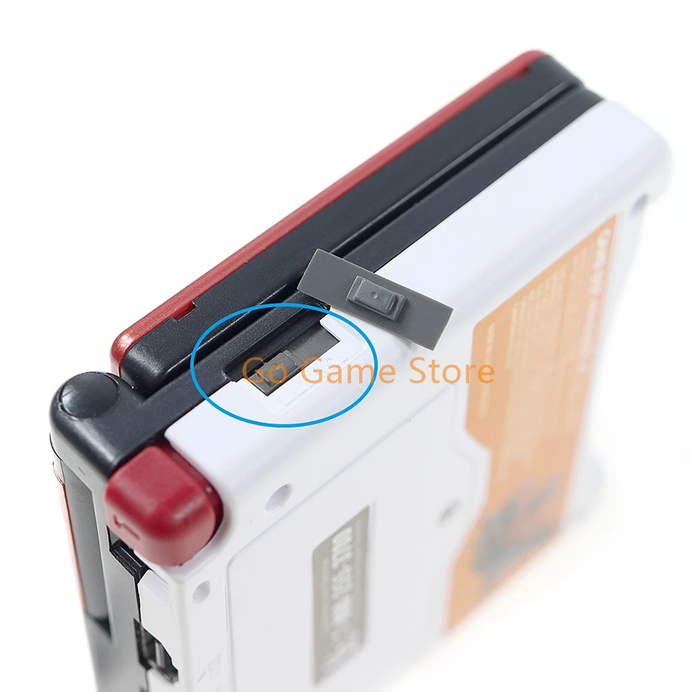 60pcs Replacement For GBA SP Volume Switch Power Button Cap Gaming Accessories