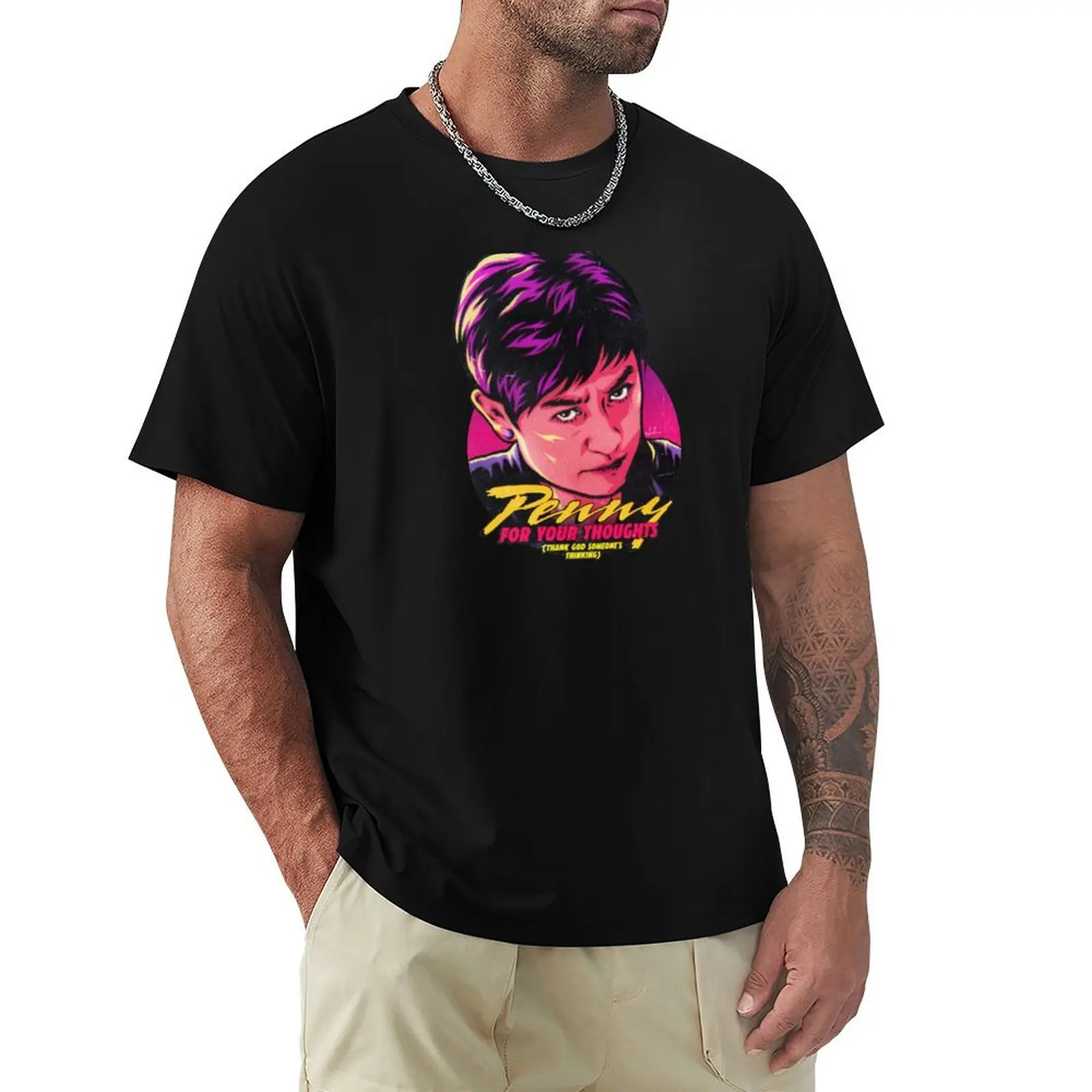 

Penny For Your Thoughts T-Shirt Anime t-shirt luxury t-shirt oversized t shirts for men