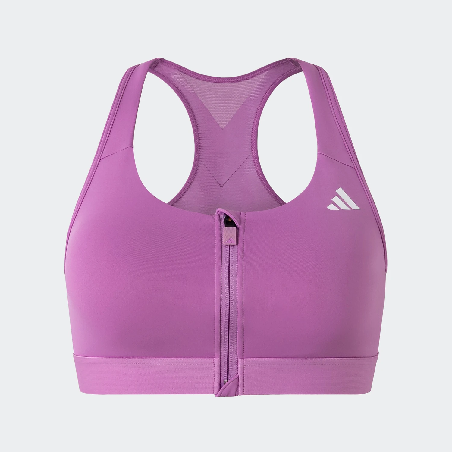 

Официальный женский спортивный бюстгальтер для фитнеса Adidas PWRCT MS ZIP JI7447