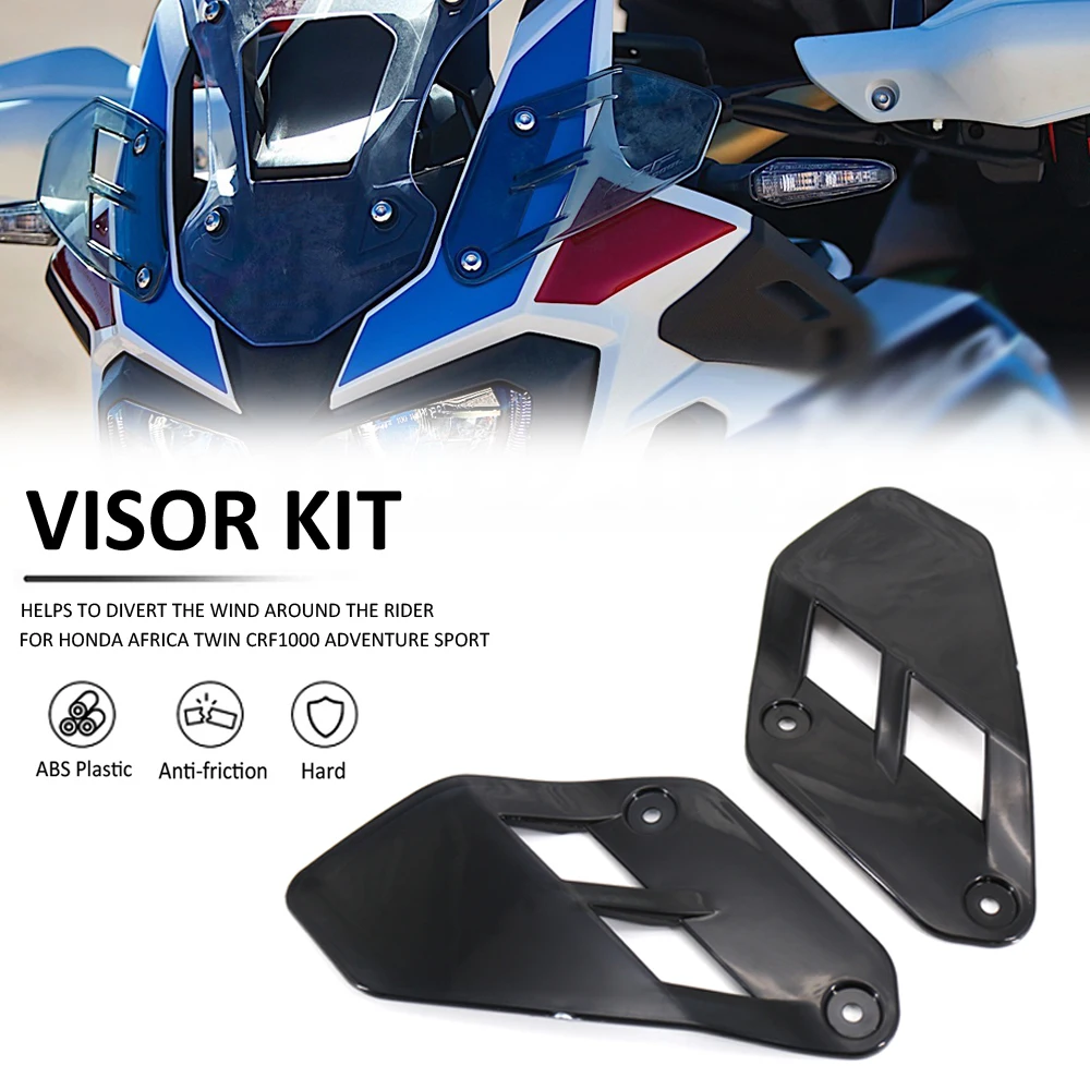 

New Motorcycle Accessories For Honda CRF1000L Africa Twin Adventure Sport Upper Wind Deflectors Visor CRF1000 L Standard Version