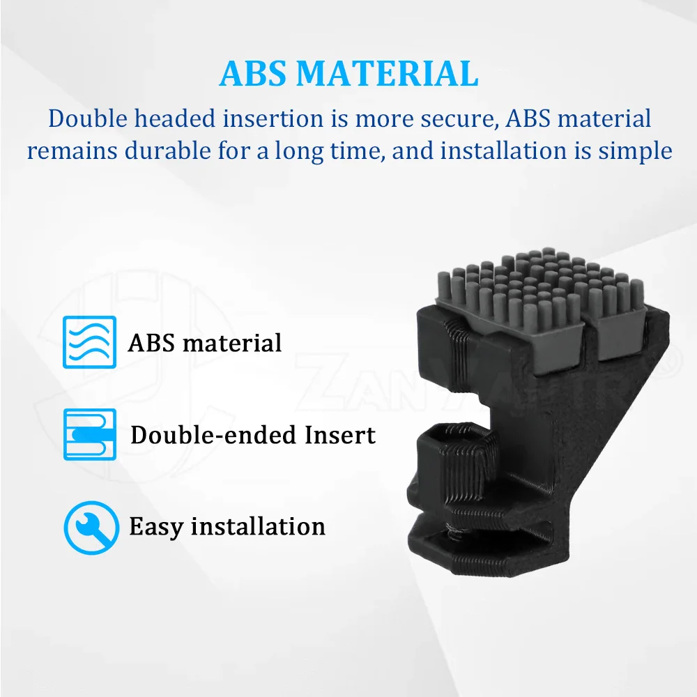 لامبو مختبر P1/X1 سلسلة ABS فوهة فرشاة مسح أجزاء جعل رأس الطباعة الأنظف للطابعة ثلاثية الأبعاد P1 P1S P1P X1 X1C