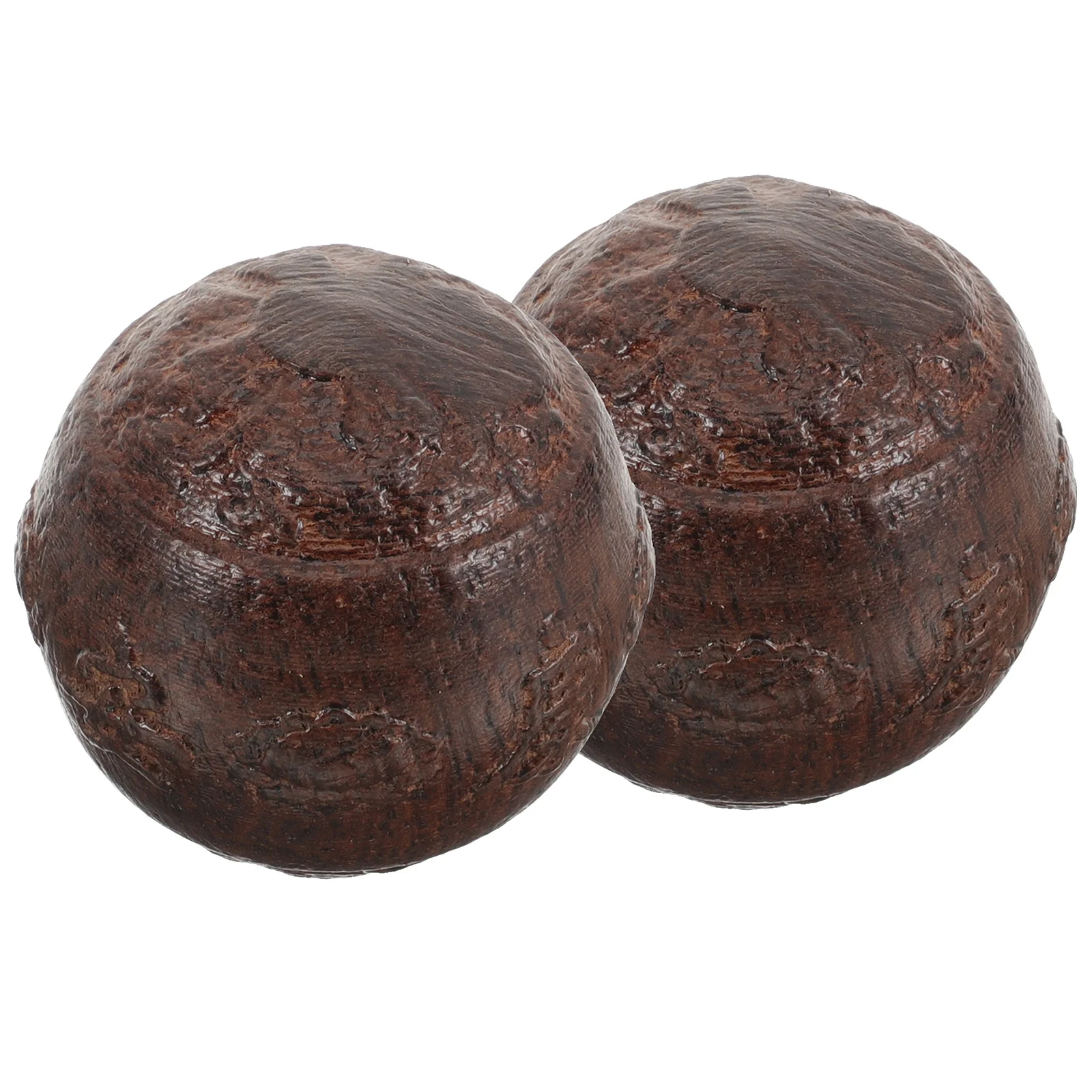 

1 пара деревянных шариков для массажа рук, маленькие легкие катящиеся шарики, облегчение натяжения мышц, массажный мяч для упражнений для рук