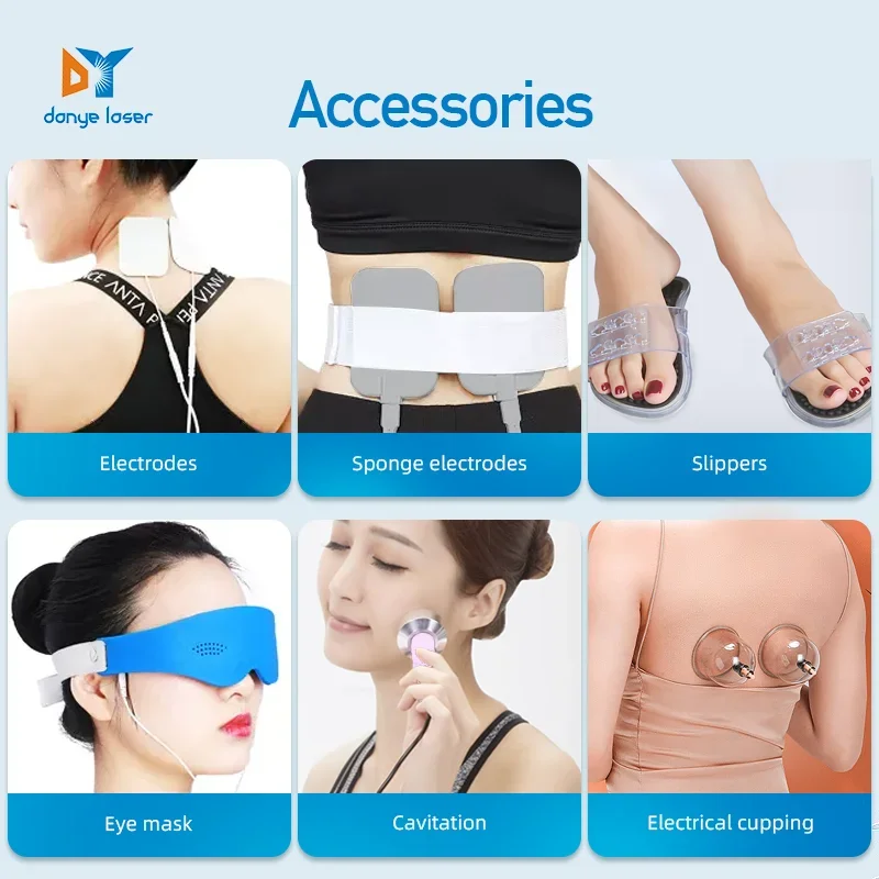 Physiotherapy electrotherapy medium frequency therapy device for whole body health care