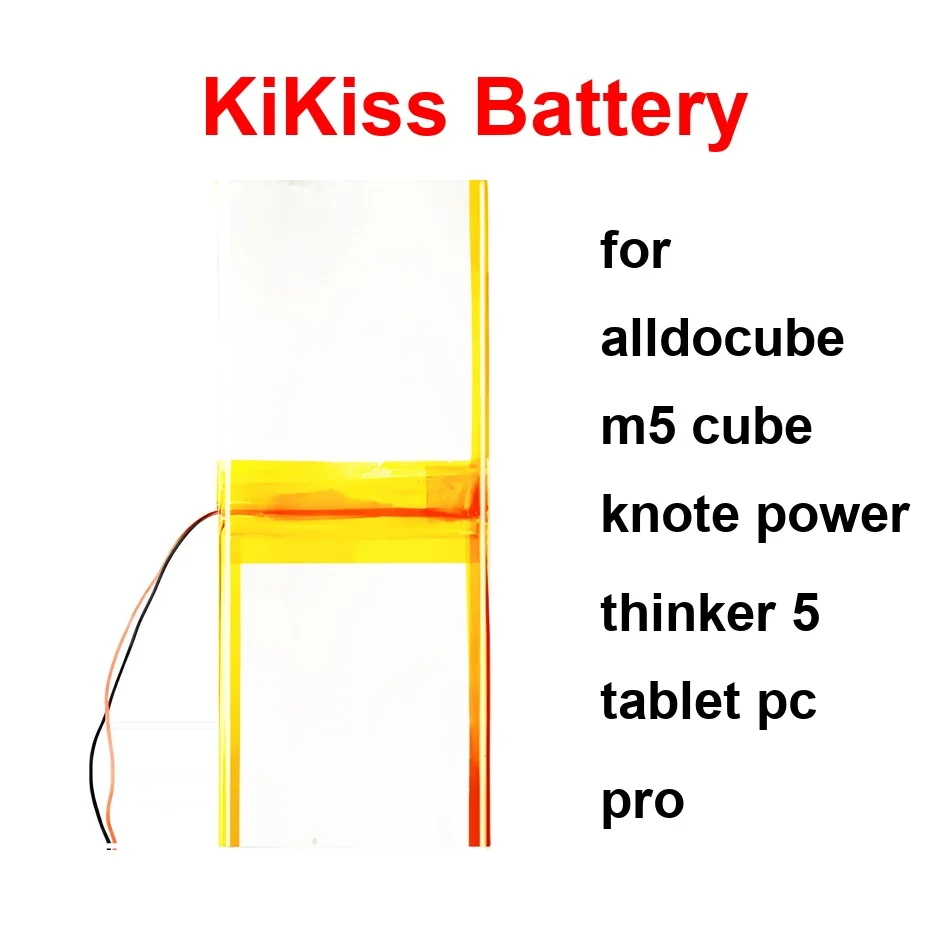 

NV-3064148-2S T1006-3280185(2 Wires) Tablet Battery For Alldocube M5 For Cube Knote Power Thinker 5 Tablet PC Pro 4200-12000mAh