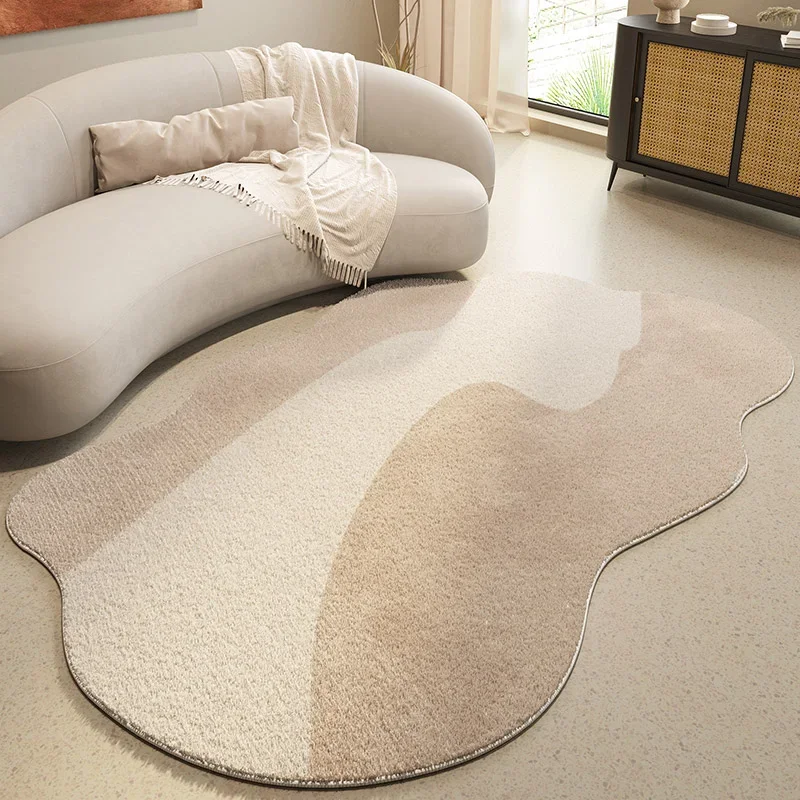 Special Shaped Large Area Living Room Carpet Thickened Soft Comfortable Carpets Irregular Rug 러그 Tapete Irregular Tapis Salon