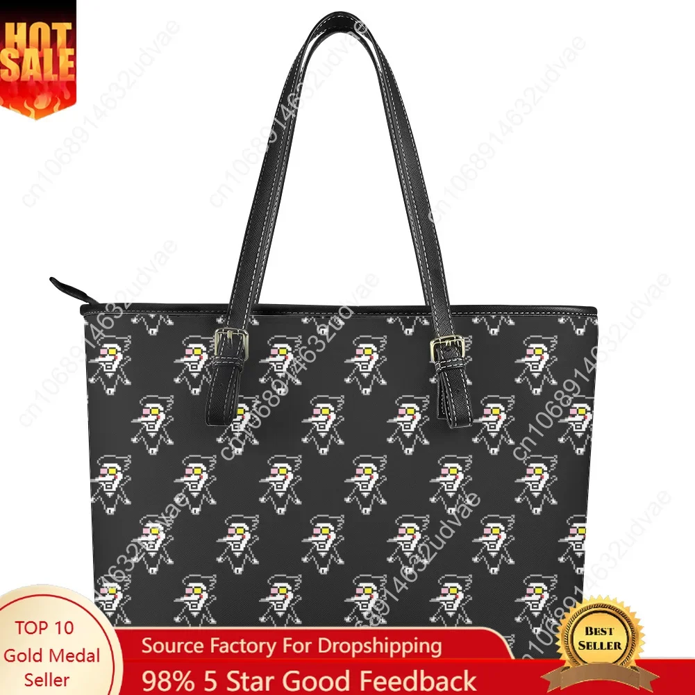 

Deltarune Spamton Undertale Handbag Womens Mens Personalized Tote Bag Fashion Shoulder Bag Business Travel Grocery Bag Gift