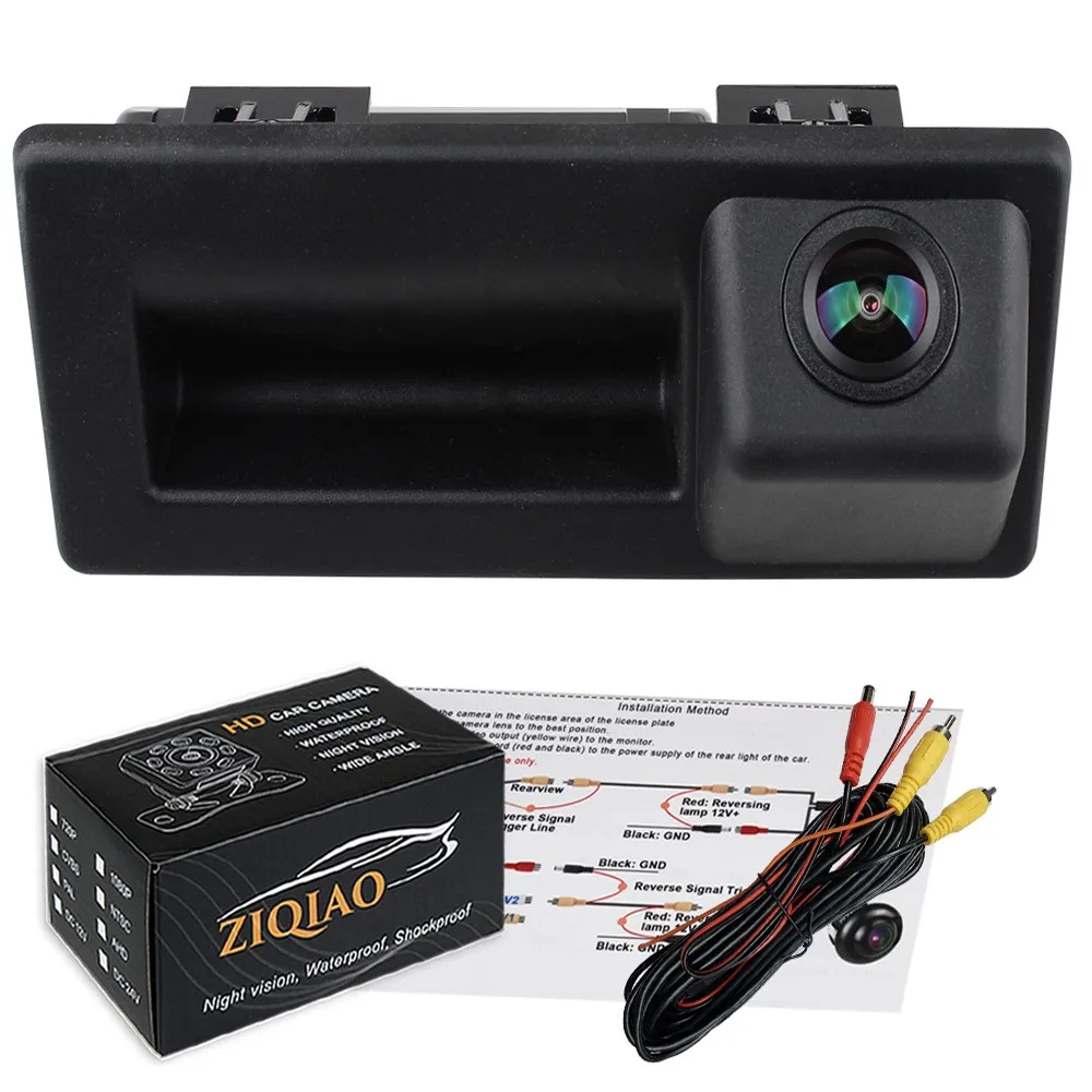 ZIQIAO for VW Skoda Kamiq Octavia Wagon 2017-2020 Superb Combi 2015-2020 Original Trunk Handle Switch Camera LS302
