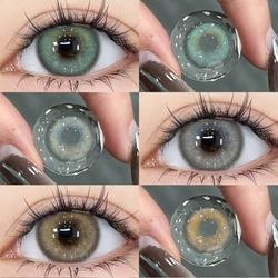 EYESHARE NEW Contact Lenses 1pair Colored Contacts Lenses for Eye Color Lenses Brown Contact Lens Beauty Makeup Pupils Yearly