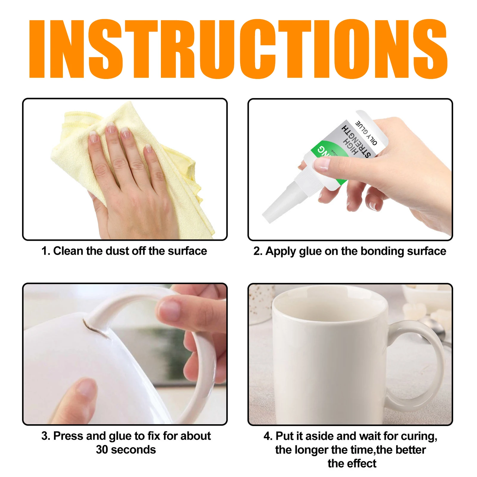 Universal Welding Oily Glue Easy to Use High Strength Metal Stone Glue for Jewelry Making Nails Art