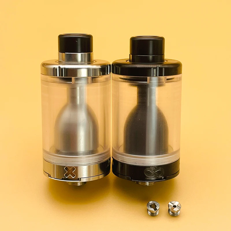 DSX CloudOneX Cloud One X RTA Восстанавливаемый бак-распылитель 3,3 мл, диаметр 22 мм SS316, капельный наконечник Delrin для 510 Thread Vape Mod