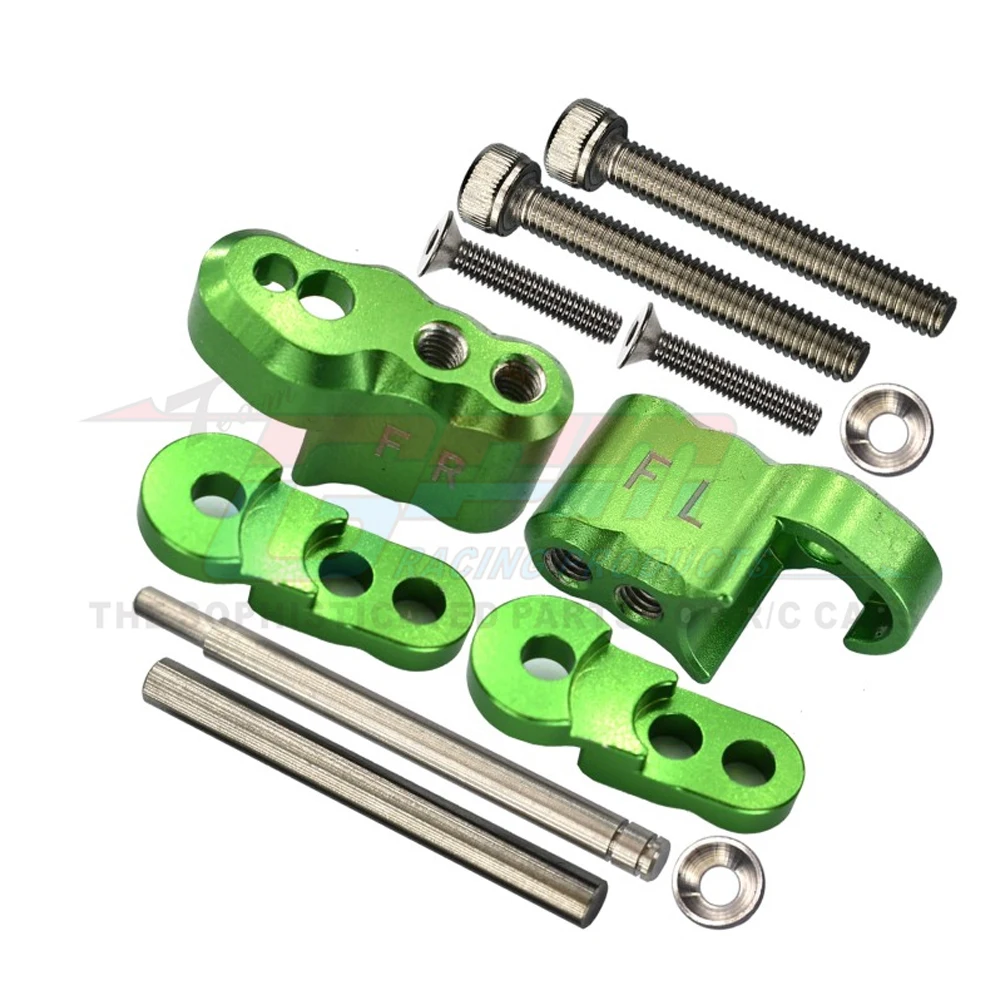 GPM Metalen Aluminium Verstelbare Front Shock Mount Vaste Zetel voor Traxxas 1/5 X-MAXX 6S 8S 4WD Monster Truck RC Auto Upgrade Onderdelen