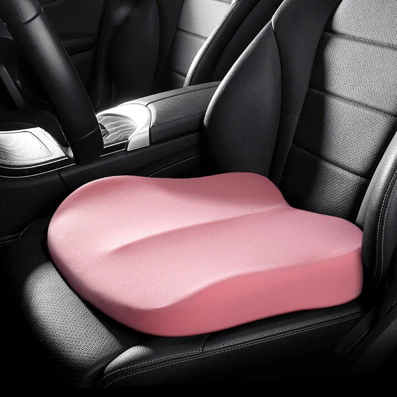 Car Seat Heightening Cushion Vehicle Driver Ass Height Increase Pad Mat For Short People Memory Foam Seat Booster Cover Cushion