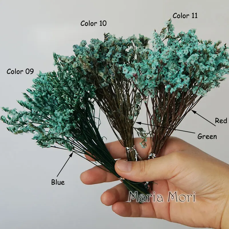 5g Colorful Preserved Crystal Grass Home Decoration Wedding Decoration Scented Candles Epoxy Handmade DIY Material
