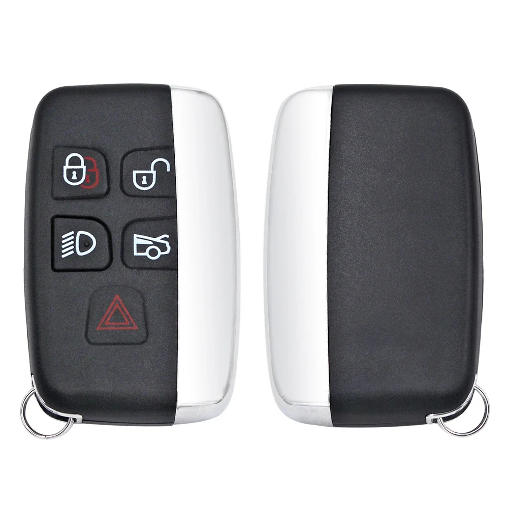 5 أزرار دخول بدون مفتاح الذكية مفتاح بعيد قذيفة فوب 5 أزرار ل جاكوار XJ XF XKR XE XK F-نوع F PACE