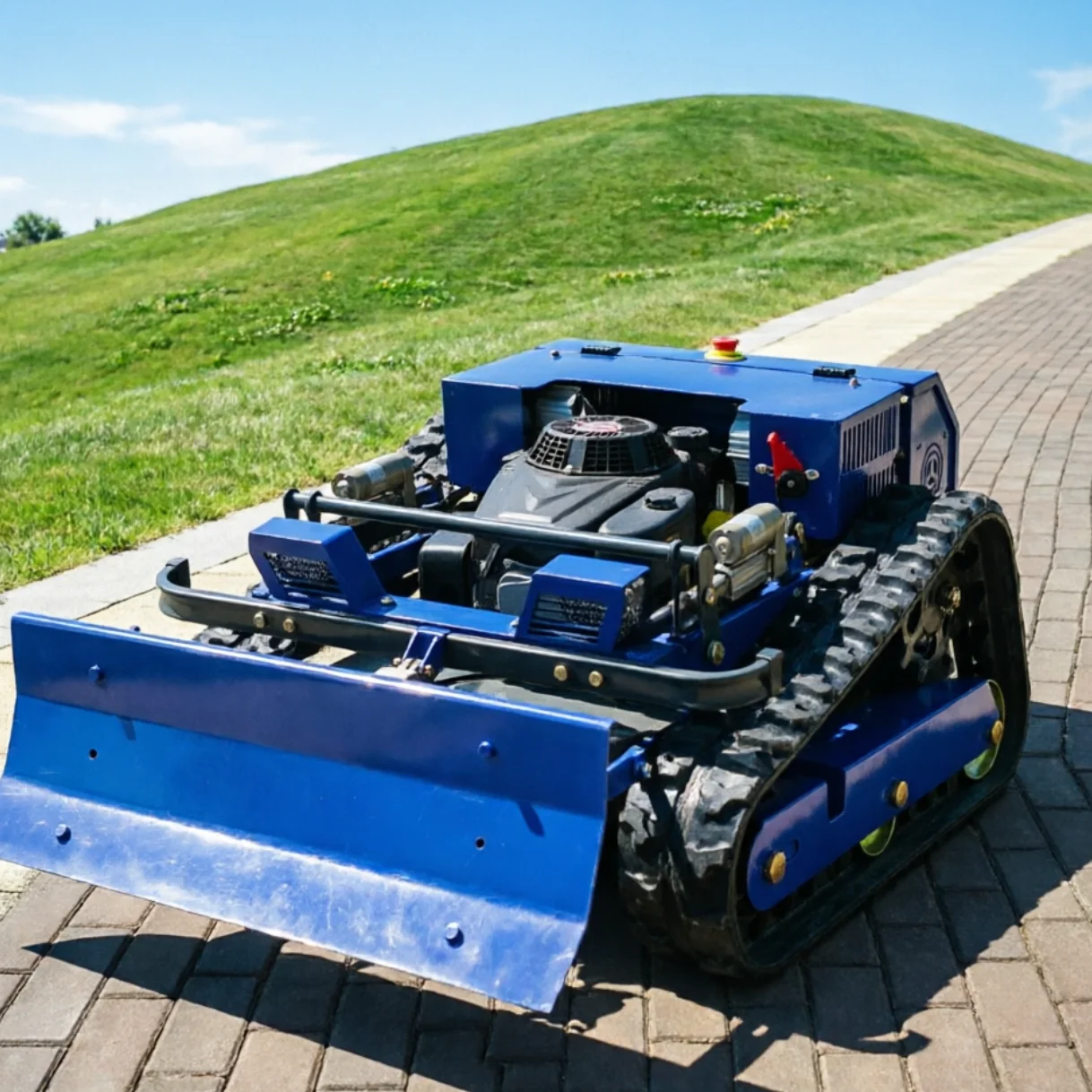 

Customized Robot Lawn Mower Automatic Smart For Sloped Lawn Home Garden Landscape Maintenance Work