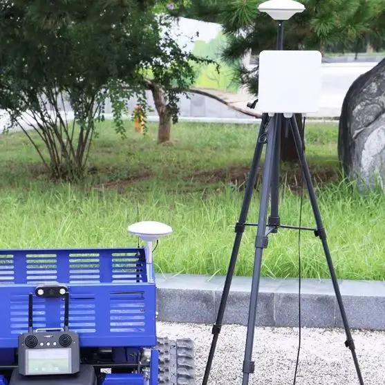 جزازة العشب الذكية المنزلية GPS عالية الجودة المخصصة بعرض القطع 550 مم، تستخدم لقص العشب