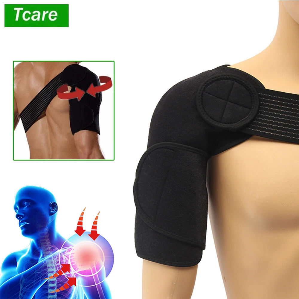 Tcare Unisex Shoulder Brace for Torn Rotator Cuff AC Joint Pain Relief Tendonitis Orthosis Support Compression Sleeve Dislocated